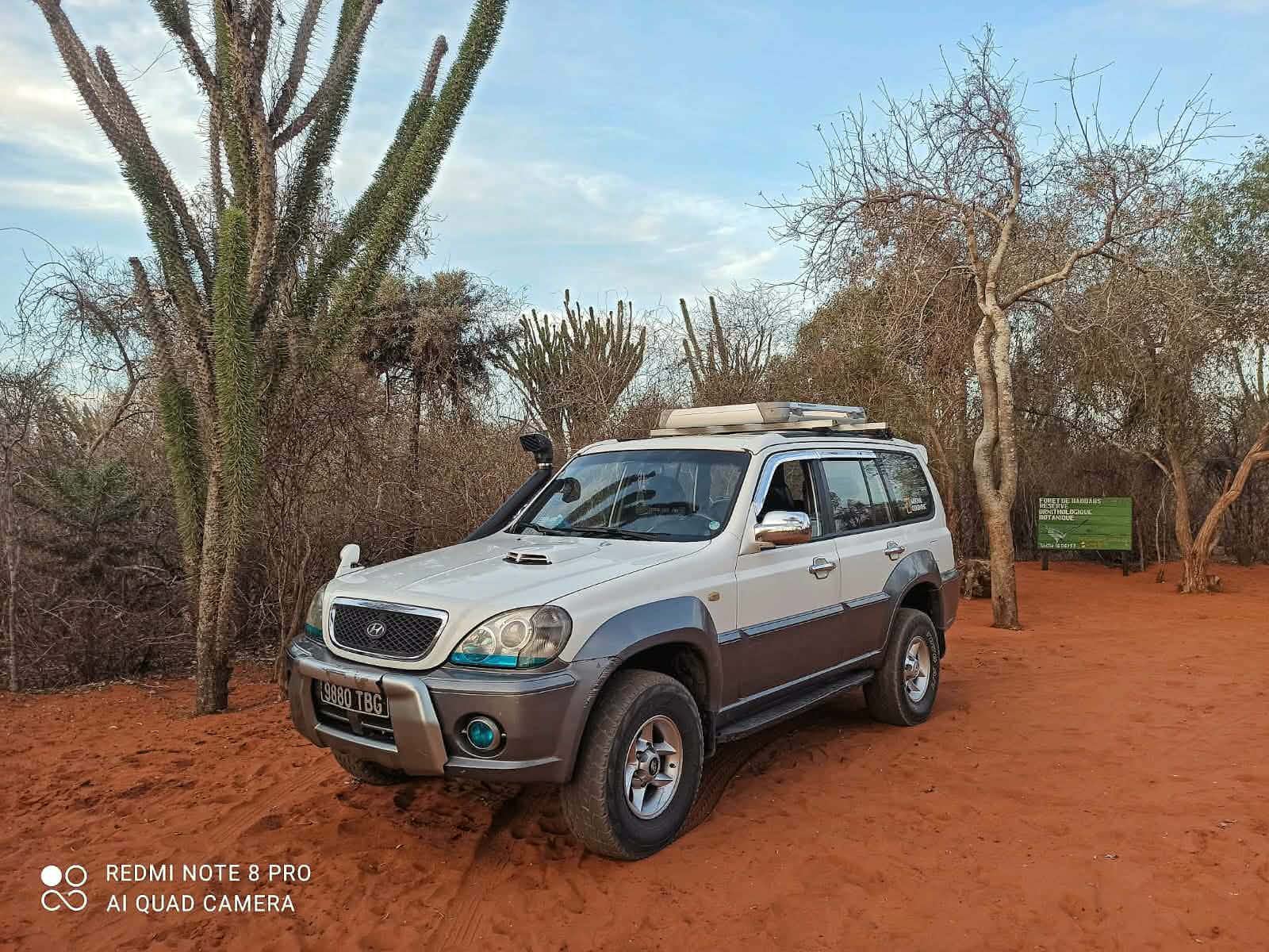 4x4 vehicle for Madagascar wildlife tours and birdwatching adventures