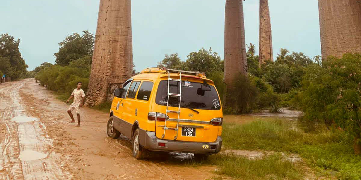 Starex minivan - group transportation Madagascar